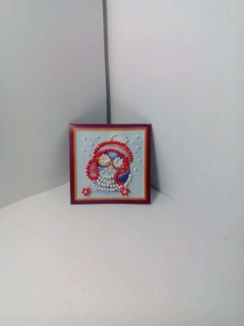 Magnets Bead Embroidery Kit Mini Magnets Bead embroidery kit Owl – 4