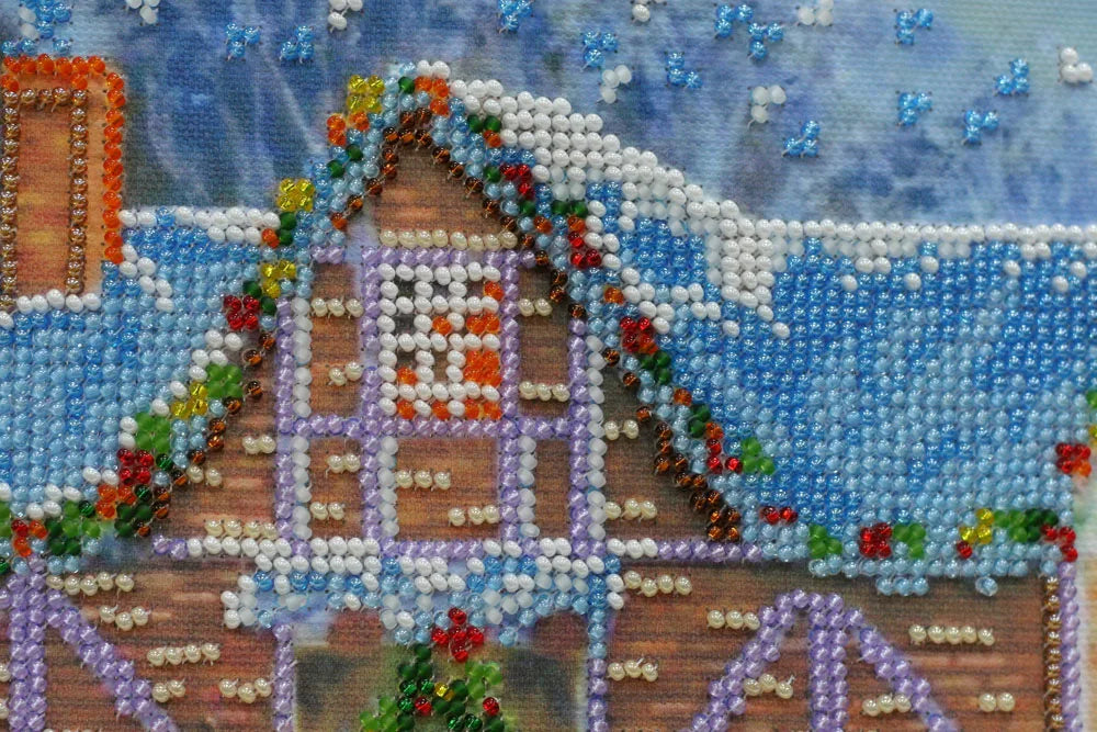Bead Embroidery Kit Main Bead Embroidery Kit Christmas celebration