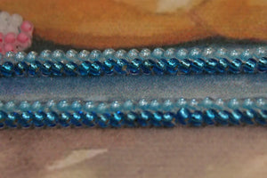 Bead Embroidery Kit Mini Bead embroidery kit Starlight night
