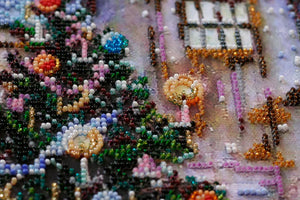 Bead Embroidery Kit Main Bead Embroidery Kit Holliday under the windows