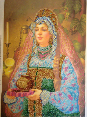 Bead Embroidery Kit Main Bead Embroidery Kit Vasilisa