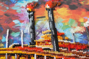 Bead Embroidery Kit Main Bead Embroidery Kit Мotorship