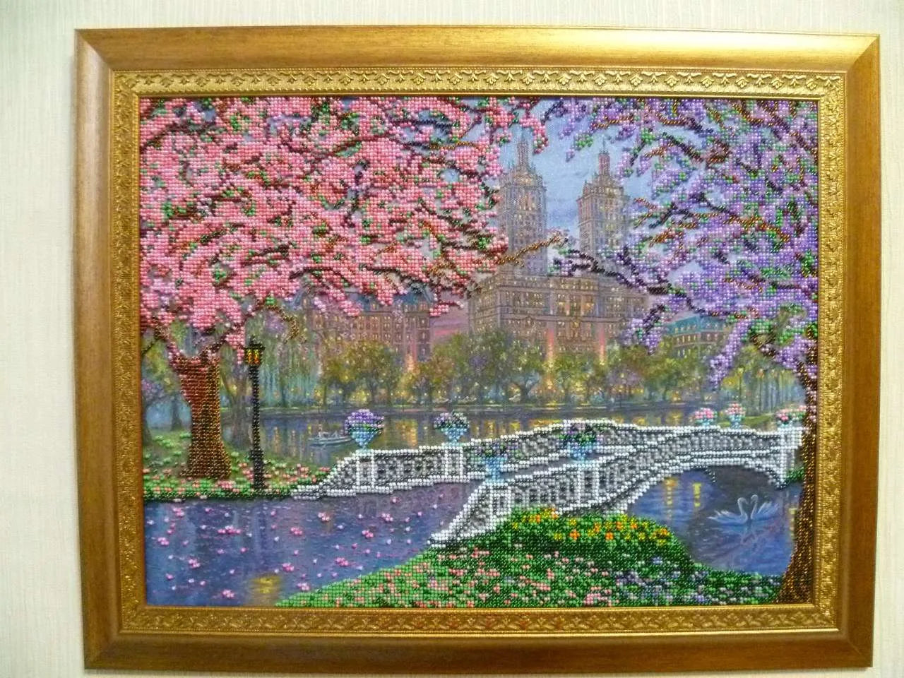 Bead Embroidery Kit Main Bead Embroidery Kit Spring bloom