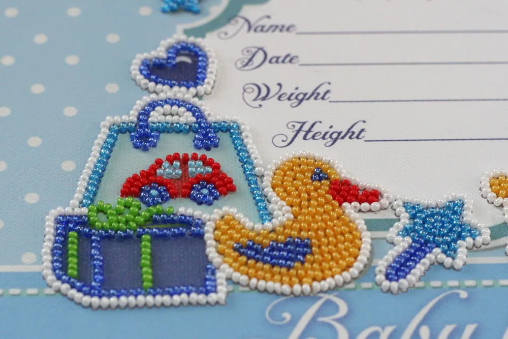 Bead Embroidery Kit Main Bead Embroidery Kit Metric for a boy