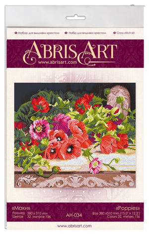 Cross Stitch Kit Cross-stitch kits Poppies