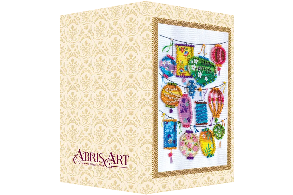 Postcards Bead Embroidery Kit Postcard Bead embroidery kit Flashlights of dreams