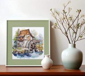 Cross Stitch Kit Cross-stitch kits Symphony of water