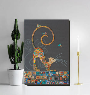 Bead Embroidery Kit Main Bead Embroidery Kit Kitty