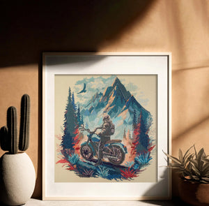 Cross Stitch Kit Cross-stitch kits Journey into the distance