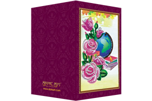 Postcards Bead Embroidery Kit Postcard Bead embroidery kit Best teacher – 2