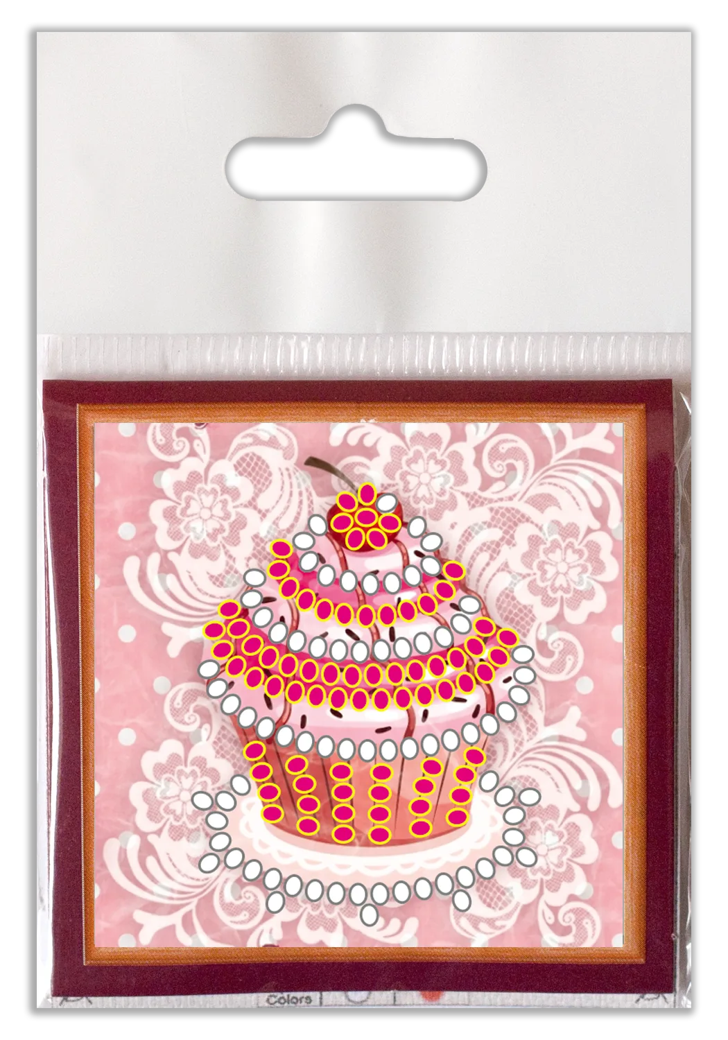 Magnets Bead Embroidery Kit Mini Magnets Bead embroidery kit Sweet basket