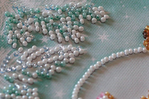 Bead Embroidery Kit Mini Bead embroidery kit Cheerful house