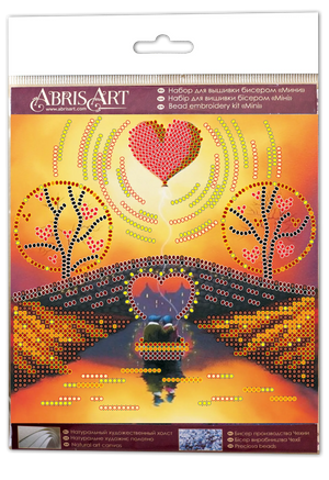 Bead Embroidery Kit Mini Bead embroidery kit Unforgettable evening
