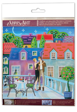 Bead Embroidery Kit Mini Bead embroidery kit Table for two