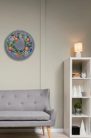 Cross Stitch Kit Cross-stitch kits An exquisite holiday