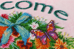 Bead Embroidery Kit Main Bead Embroidery Kit Spring came