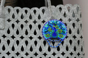 Brooch Embroidery Kit Decoration Peacock
