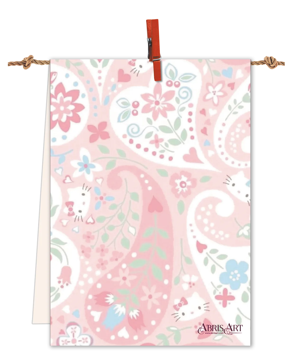 Pennant Bead Embroidery Kit Pennant-kit Bead Embroidery Stay with me