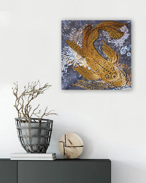 Bead Embroidery Kit Main Bead Embroidery Kit Money fish