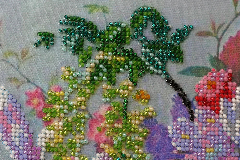 Bead Embroidery Kit Main Bead Embroidery Kit Purple twilight
