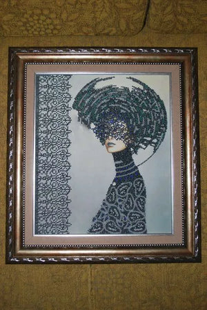 Bead Embroidery Kit Main Bead Embroidery Kit Morgana