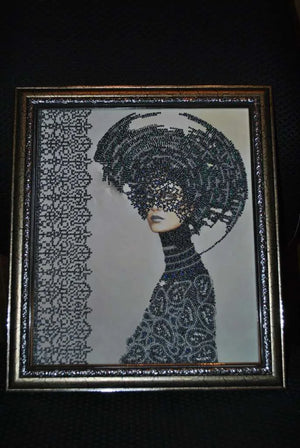 Bead Embroidery Kit Main Bead Embroidery Kit Morgana