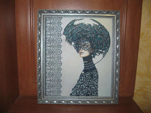 Bead Embroidery Kit Main Bead Embroidery Kit Morgana