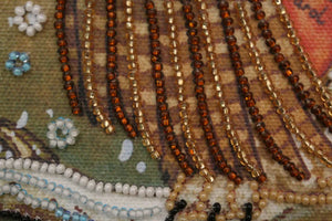 Bead Embroidery Kit Mini Bead embroidery kit Owl