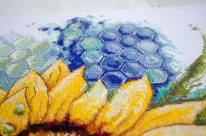 Cross Stitch Kit Cross-stitch kits The color of the sun