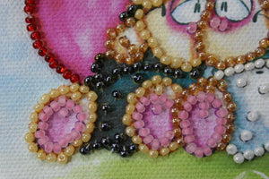 Magnets Bead Embroidery Kit Enamoured woollies – 2
