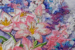Bead Embroidery Kit Main Bead Embroidery Kit Light pink
