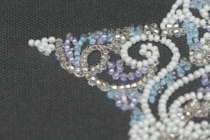Bead Embroidery Kit Mini Bead embroidery kit Lace star