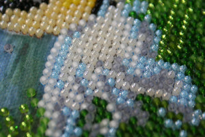Bead Embroidery Kit Main Bead Embroidery Kit January bitter cold