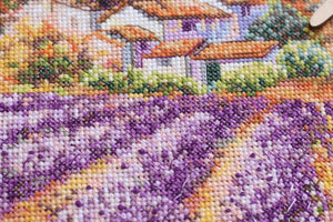 Cross Stitch Kit Cross-stitch kits Lavender fields