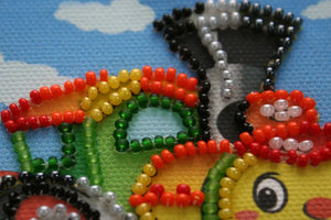 Magnets Bead Embroidery Kit Magnets Bead embroidery kit Train