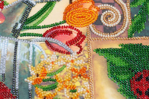 Bead Embroidery Kit Main Bead Embroidery Kit Spring treasures