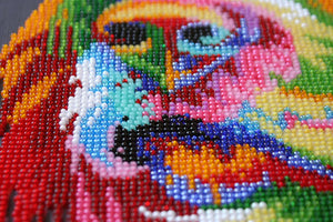 Bead Embroidery Kit Main Bead Embroidery Kit Faithful friend