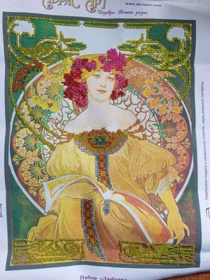 Bead Embroidery Kit Main Bead Embroidery kit Lubava