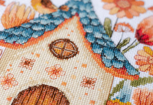 Cross Stitch Kit Cross-stitch kits Sing for us, little bird!