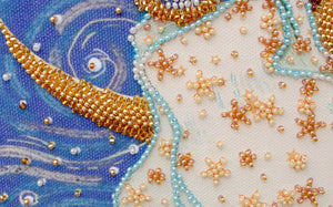 Bead Embroidery Kit Mid-sized bead embroidery kit Andromeda