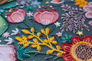 Bead Embroidery Kit Main Bead Embroidery Kit Spring in love