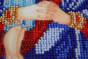 Bead Embroidery Kit Main Bead Embroidery Kit Icon of the Mother of God «Perishing»
