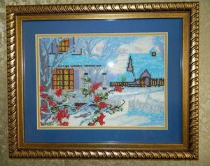 Bead Embroidery Kit Main Bead Embroidery Kit Winter evening