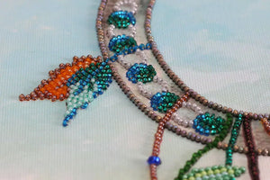 Bead Embroidery Kit Main Bead Embroidery Kit Horseshoe for good luck