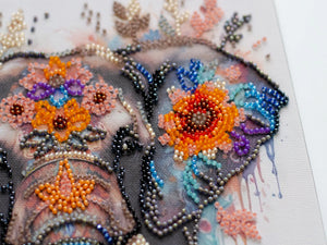 Bead Embroidery Kit Mid-sized bead embroidery kit Secrets of the east