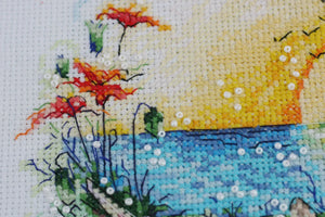Cross Stitch Kit Cross-stitch kits Sunny paradise