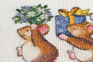 Cross Stitch Kit Cross-stitch kits We are in a hurry to greet