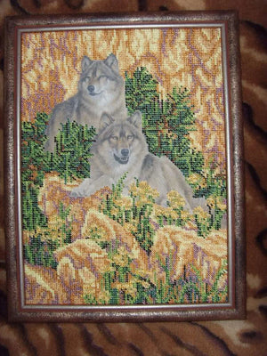 Bead Embroidery Kit Main Bead Embroidery Kit Devotion