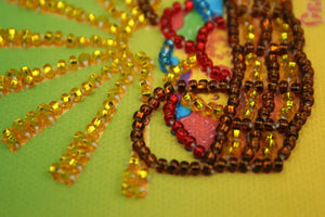Magnets Bead Embroidery Kit Magnets Bead embroidery kit Easter still-life – 4
