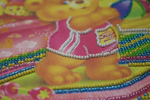 Bead Embroidery Kit Mini Bead embroidery kit Morning exercise